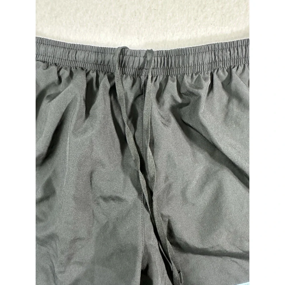 Nike Women's Dri-FIT Running Athletic Shorts Black Blue Size Large